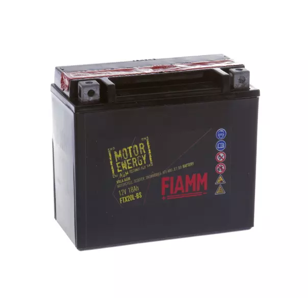 Мото аккумулятор Fiamm FTX20L-BS (YTX20L-BS) AGM 18 А/ч заказать с бесплатной доставкой